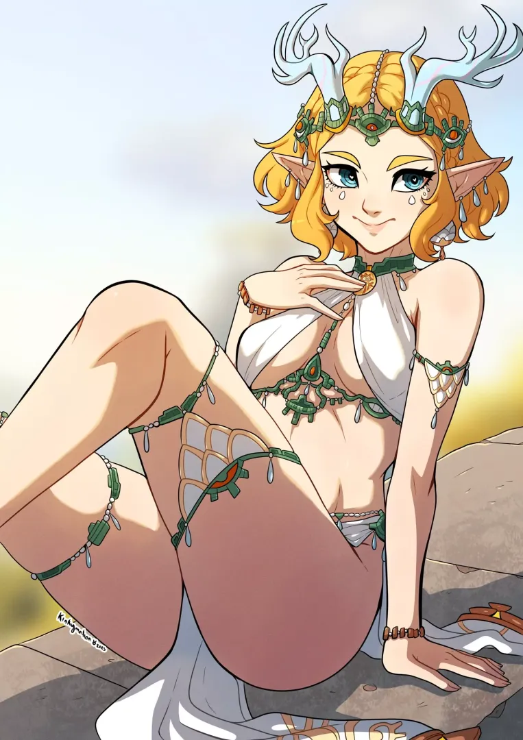 Zelda's New Outfit (kinkymation)